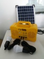 Sistem tenaga surya dengan speaker
