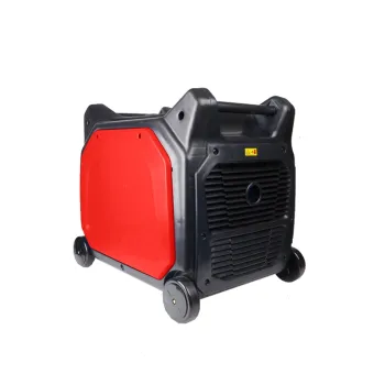 6500W Portable Inverter Generator with Digital Control, High Power Output, Silent Operation, and Remote Start Function
