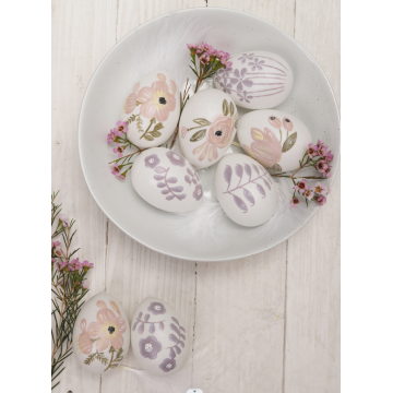 China Seasonal Easter Painting Plastic Eggs Supplier