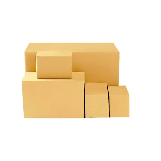 Custom logo corrugated cardboard paper packaging mail shipping cartons