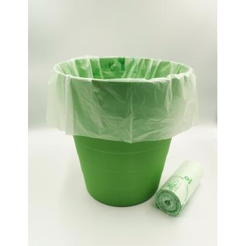 Sacs compostables anti-fuites pour déchets ménagers en PLA compostables