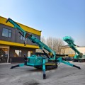 Телескопический кран паука для 10 тонн.