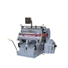 Semiauto paper die punching machine for corrugated packaging