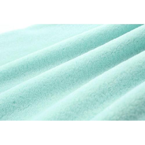 SOFT CORAL FLEECE FABRIC