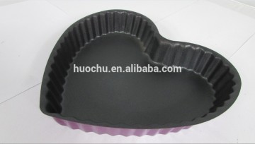 Carbon steel non stick non-stick heart shape cake mould