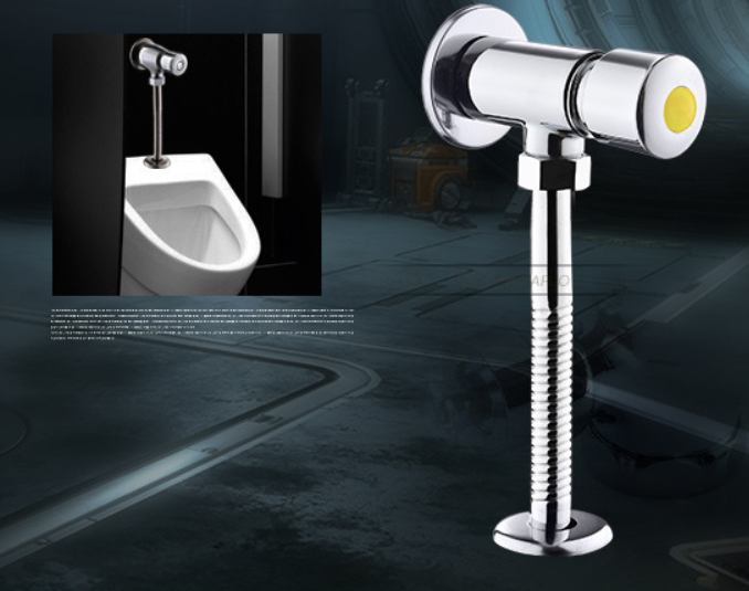 Manuelle Handpressung WC Wandmontage Installieren Sie das Spülwerkzeug Messing Langlebiges Urinalspülventil