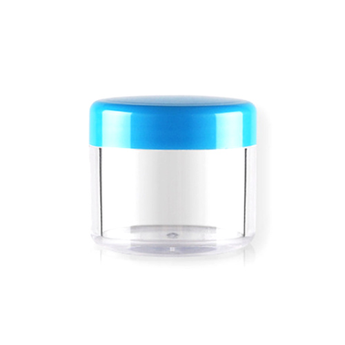 Plástico al por mayor Sombra de ojos cosmética vacía Mini jarro de crema 1 oz 25 ml 20 ml