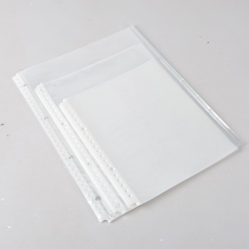 A4 paper zipper envelope bag Sheet Protectors