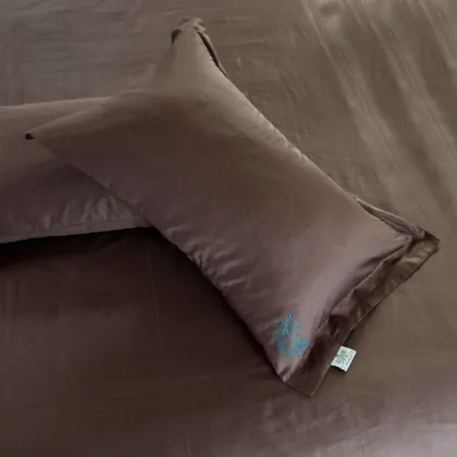 Cotton active plain color kit dark coffee