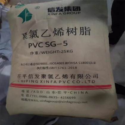 Xinfa Brand PVC Resin SG5 For PVC Pipe