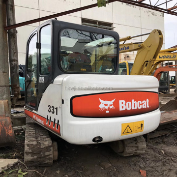 Bobcat 331 Crawler Excavator -American Construction Machinery 사용