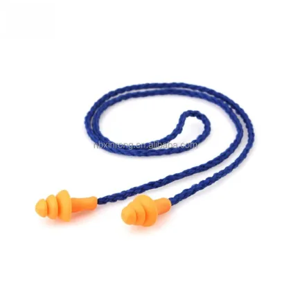 Silica Gel Sleep Earplugs (IMPA 331156) for Noise Reduction in Factories and Workshops