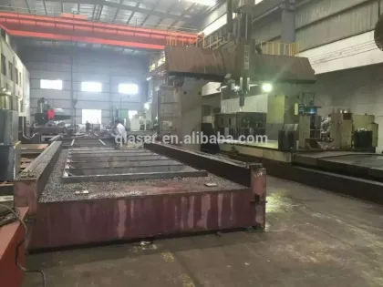 4000W fiber laser cutting machine with Trumpf IPG laser power