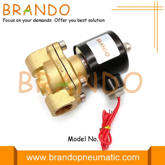 2W160-15 UW-15 1/2'' Normally Closed Brass Solenoid Valve