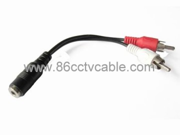 3.5mm to RCA cable, 3.5mm to RCA adapter