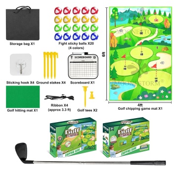 Upgrade Your Golf Game with Portable Foldable Putting Green Mat for Adults and Kids: Perfect for Indoor, Outdoor, and Backyard Chipping Practice
