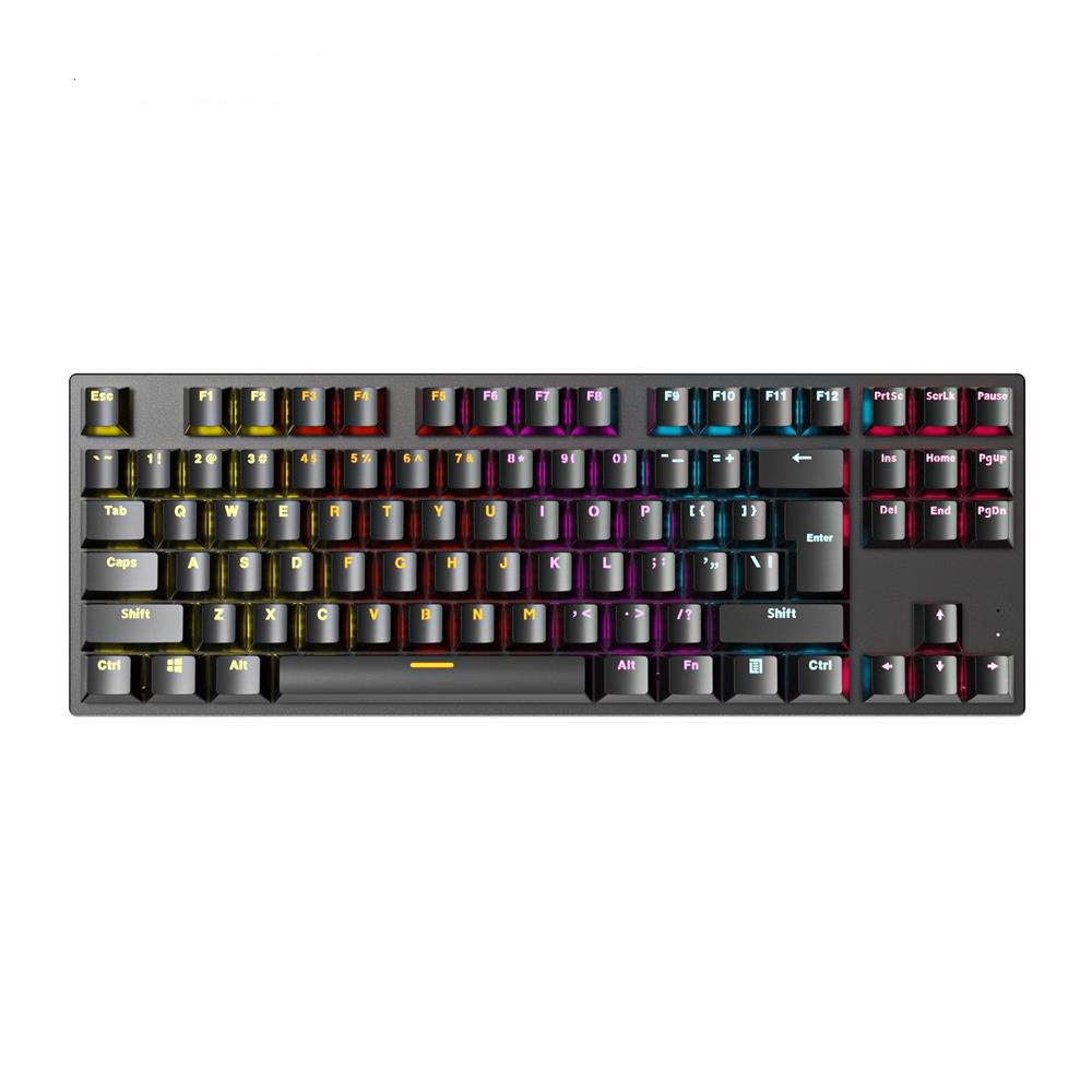 87 Key Backlit mechanisch toetsenbord voor gaming