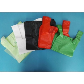 New Custom Disposable Wholesale Hot Selling Fitness Vest Bag Plastic