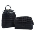 Nancy Gonzalez Bag Medium Black Crocodile Leather Backpack