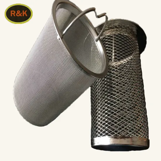 304 316 Stainless Steel Wire Mesh Filter Screen for Coffee Cylinder Basket
