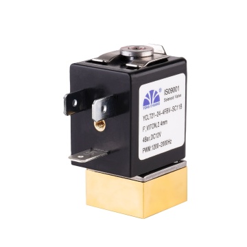 Yongchuang YCLT21 Brass Medical Oxygen Valve: Adjustable Air Flowrate Proportional Solenoid Valve