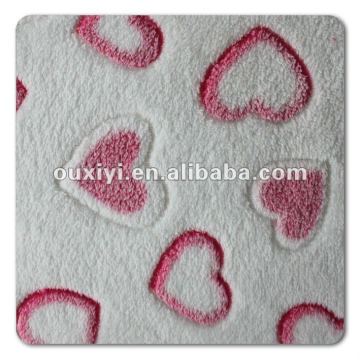 Baby toy bed cover pajamas 100%polyester good fabric offset print coral fleece
