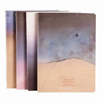 Notebook, customized sizes and designs are accepted