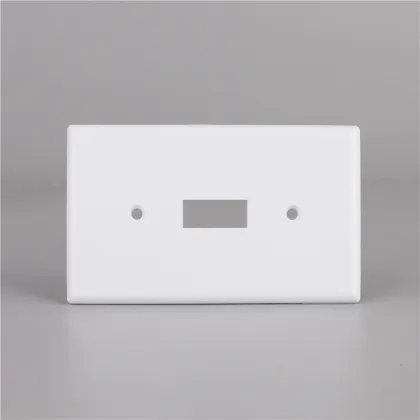Lutron C660E1-W White Polycarbonate 1-Gang Electrical Wallplate Cover