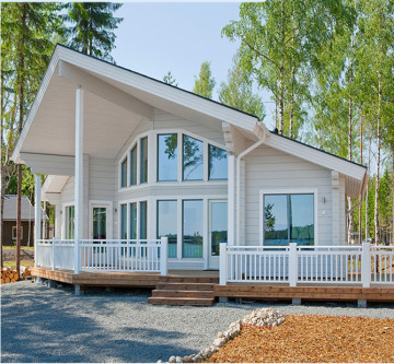 beautiful prefabricated wooden house
