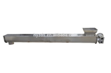 U type screw conveyor for Philippines customer ice conveying