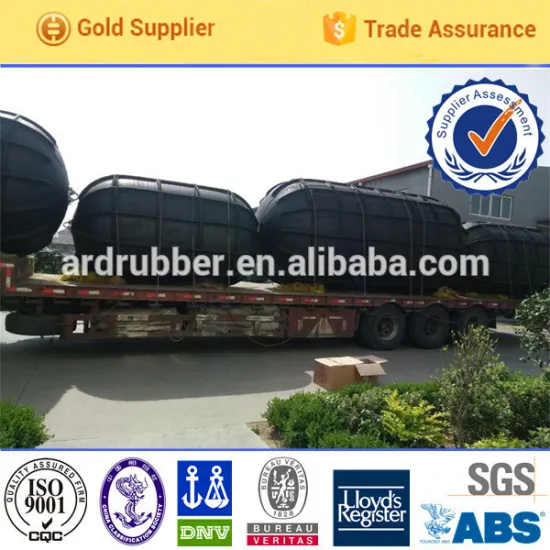 widely used for docks and boatyard ship fender pneumatic fender