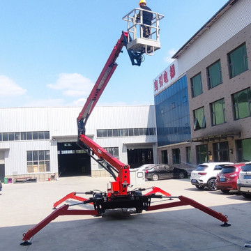 China Hot Sale Diesel Power Mobile Electric Aerial Work Platform - One Man Articulated Lift