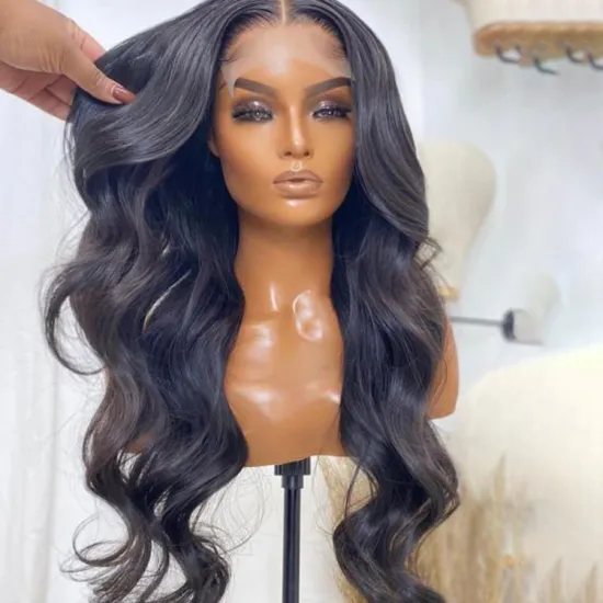 Wholesale Prices 10A 100% Virgin Hair Wig  Peruvian 13X6 Hd Lace Frontal Wigs Pre Plucked Lacefront Wig Human Hair