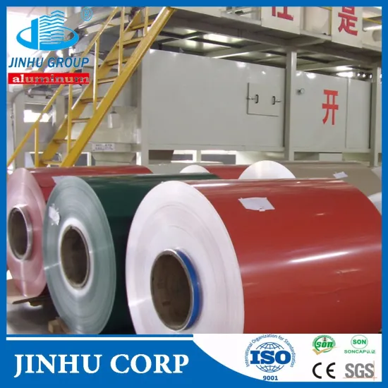 Red Color Prepainted aluminum coil manufacture