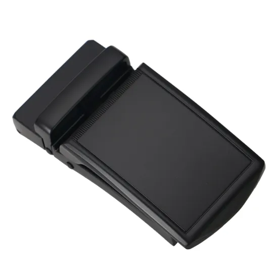 Men Belt Buckle Automatic Slide Click Buckle Ratchet Leather Belt Buckle - Fits 38-39mm Belt