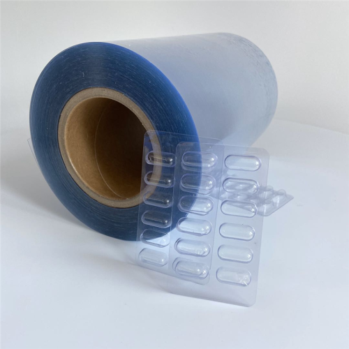 Colored clear PVC films for packing