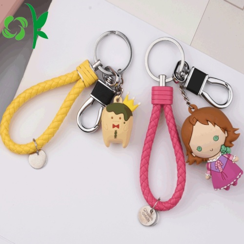 Tùy chỉnh mềm PVC keychain dễ thương silicone thiết kế keychain