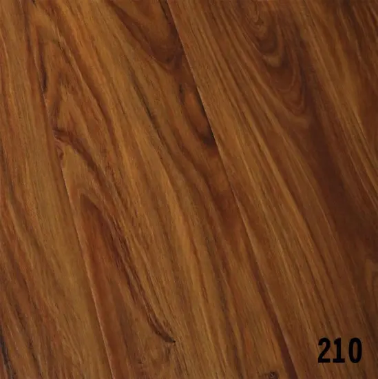 V groove 12mm Wood Grain Textured Laminate Flooring