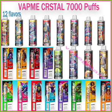 Vapme Crystal 7000 Puffs Glowing Vape Australia Wholesale