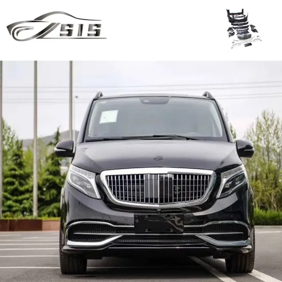 V-Class W447 V250 V260 Vito BodyKit Front & Rear Bumpers Grilles - Plastic Material Auto Facelift Kit