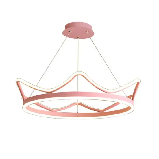 INSHINE Pink Hanging Abstract Pendant Light