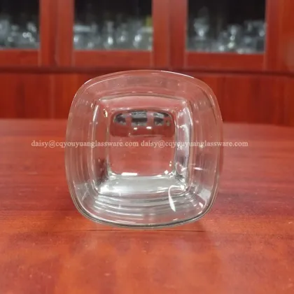 Handmade Square Tequila Vodka Glass - 2oz Shot