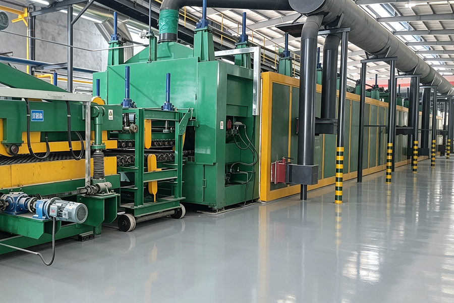 Rock wool production line10