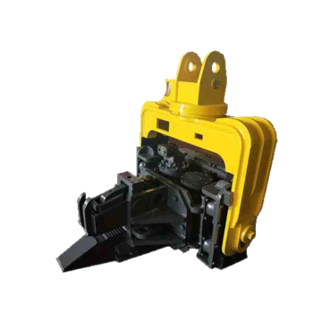 Excavator-Mounted Hydraulic Vibro Pile Driver for Civil Construction