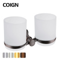 Cup and Glass Holder Bathroom Toothbrush Tumbler Cup Holder Set Supplier