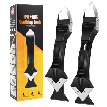 3 in 1 Silicone Sealant & Caulking Tool Set with Stainless Steel Head