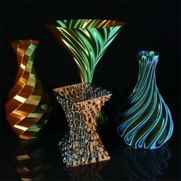 Tri-Color Coextruded Silk PLA 1.75mm