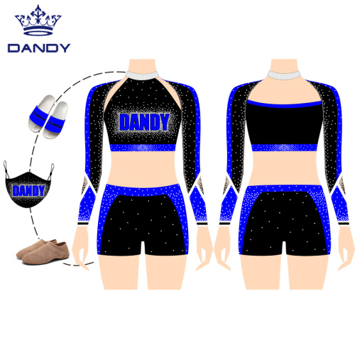 Umklamo wamahhala we-Sublimation High Quality cheerleading Unifomu