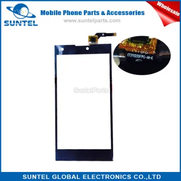 Fast Shipping Black original smartphone spare parts for For CT3S1255FPC-A1-E own TP