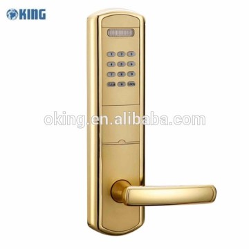 Swipe rfid card digital password door panel lock